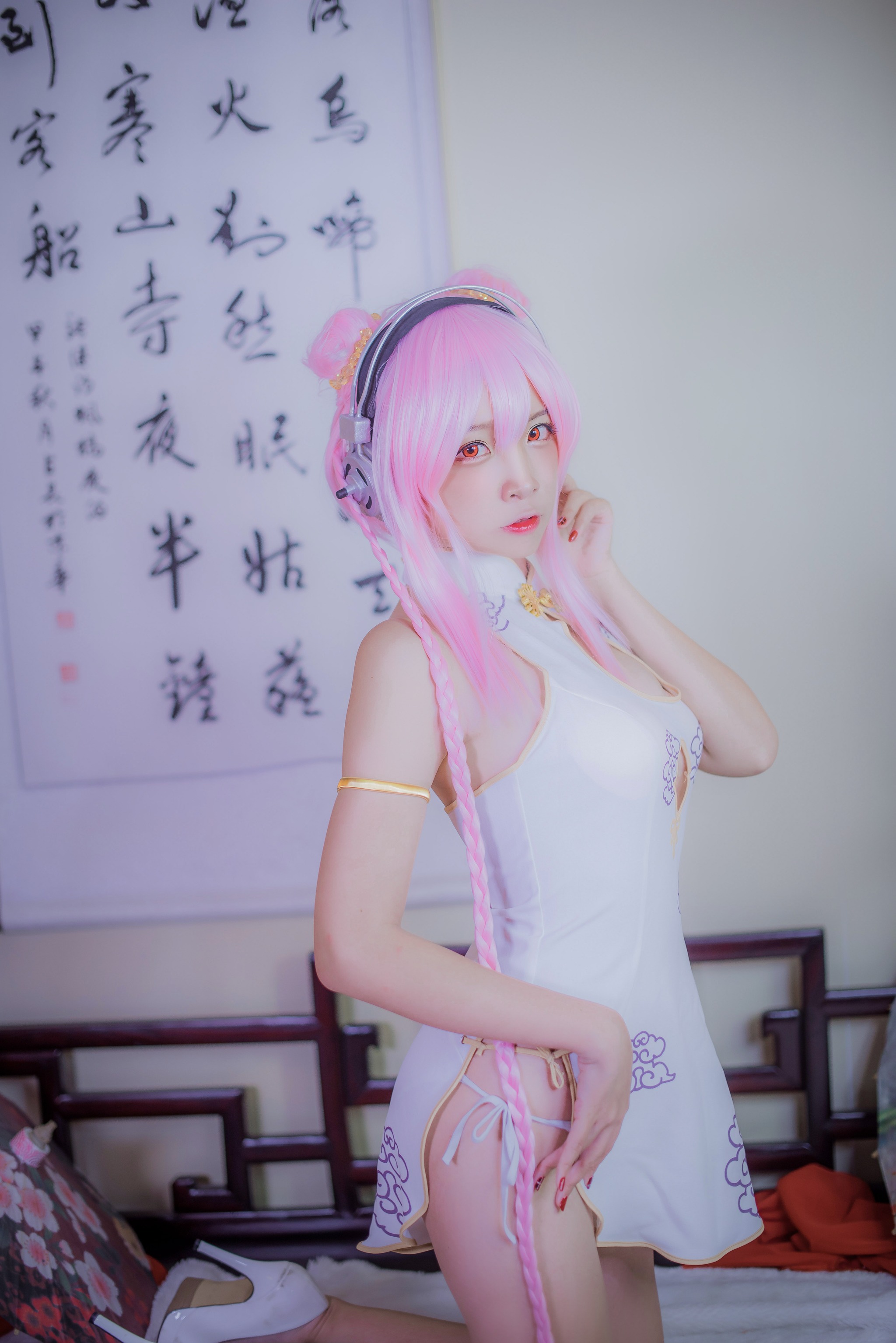 二佐Nisa - NO.046 二佐 旗袍本 索尼子旗袍 [14P]-XikXak